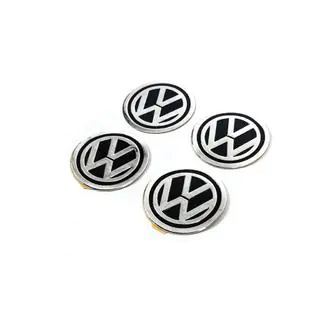 Autocollants pour cabochons de jante 60mm vw-60-n-bl (4pcs) photo 1