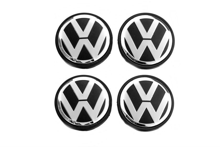 Volkswagen Caches moyeu 65/56mm VW65tur (4 pcs) Image