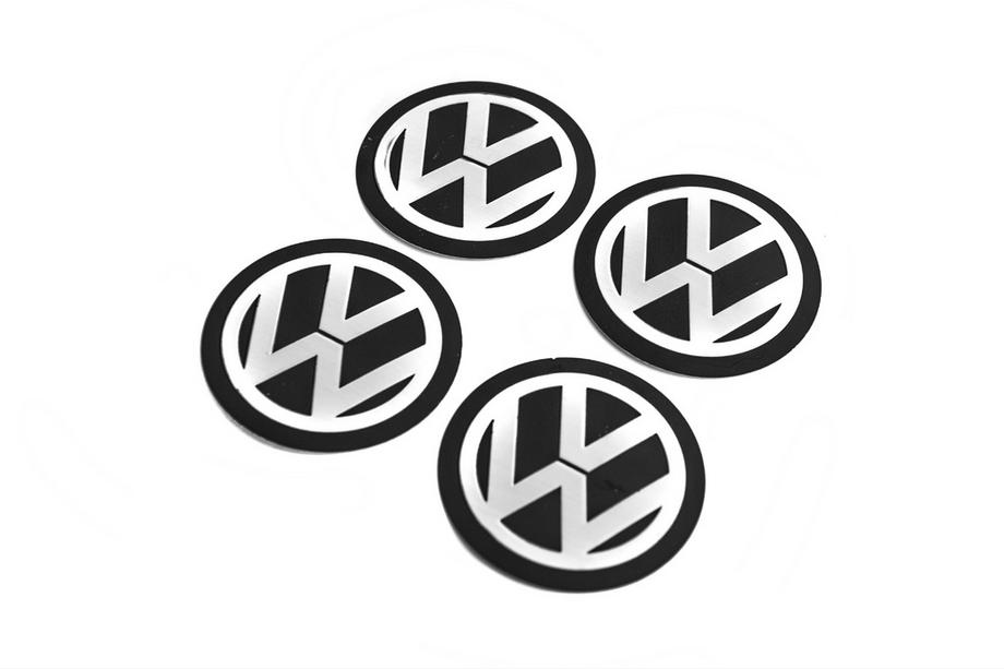 Volkswagen Autocollants pour cabochons de jante 90mm (4pcs) Image