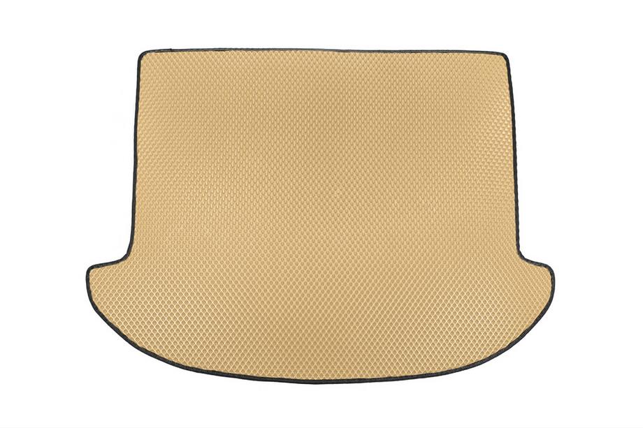 Hyundai Santa Fe 3 2012-2018 Tapis de coffre (EVA, beige) (7 places) Image