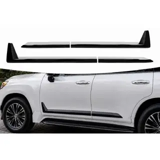 Moulures de porte noires F-Sport blanc+noir (4 pcs, ABS) photo 1