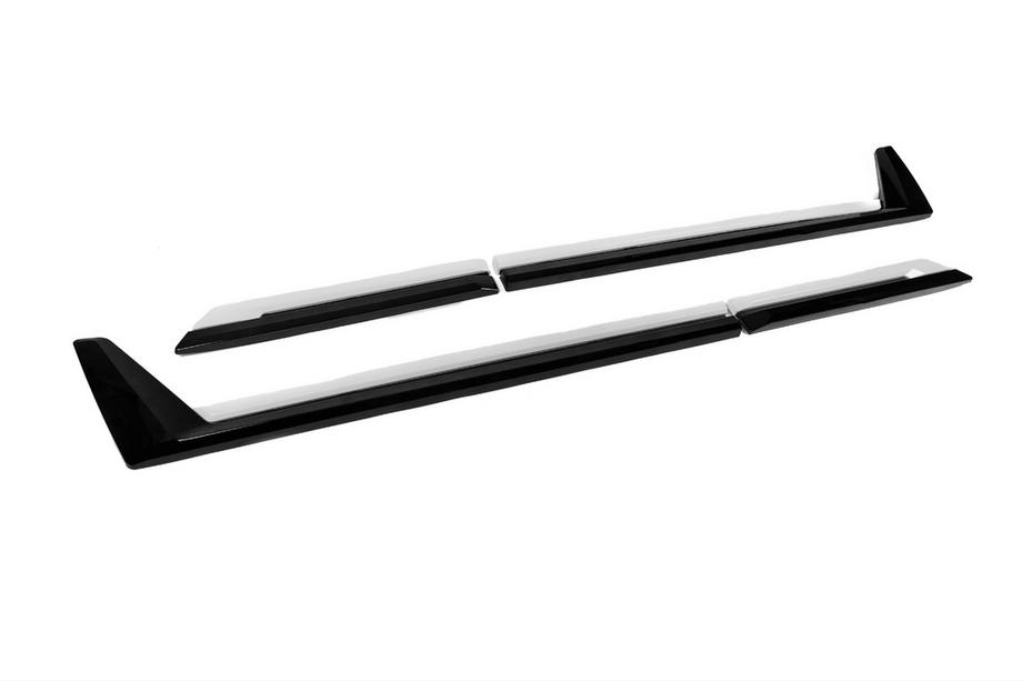 Lexus LX 500d/600 2022- Moulures de porte noires F-Sport blanc+noir (4 pcs, ABS) Photo 5