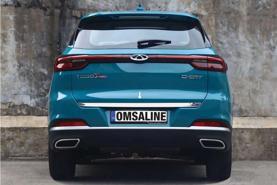 Chery Tiggo 7 2020- Baguette de coffre chromée (OmsaLine) Image