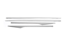 Hyundai I-20 2020- Moulures de porte OmsaLine (4 pcs, inox) photo 2