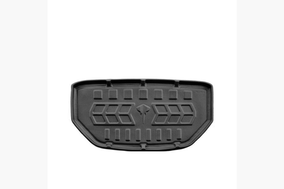 Tesla Model X 2015- Tapis de coffre 3D (Plaid) (2022+) (avant) (Stingray) Image
