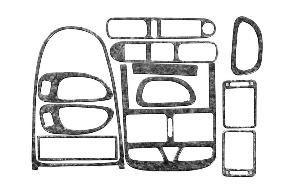 Peugeot 307 2001-2008 Tuning intérieur (Meric) Bois Image
