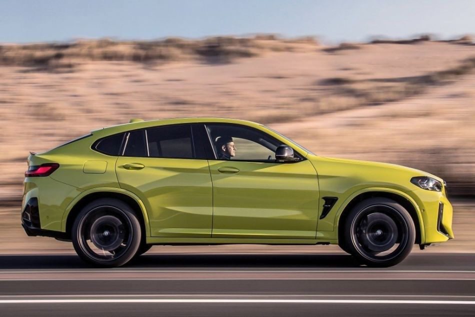 Aperçu de la modification sportive du crossover BMW X4 M