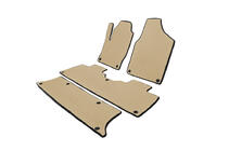 Volkswagen Sharan 1995-2010 Tapis de sol EVA (3 Rangées, Beige) photo 2