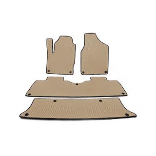 Tapis de sol EVA (3 Rangées, Beige) Seat Alhambra 1996-2010 photo 1