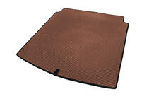 Audi A4 B8 2007-2015 Tapis de coffre Sedan (EVA, Marron) photo 2