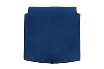 Audi A4 B8 2007-2015 Tapis de coffre Sedan (EVA, Bleu) photo 1