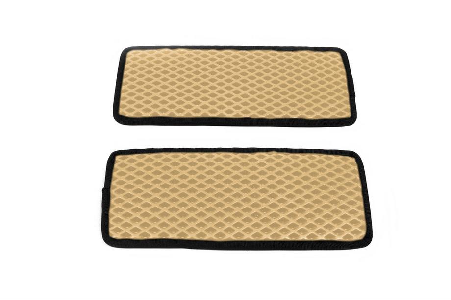 Peugeot Boxer 2006-2025 Tapis de seuil en polyuréthane (2 pcs, EVA, Beige) Image