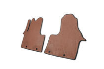 Opel Vivaro 2015-2019 Tapis de sol (2 pcs, EVA, Marron) photo 2