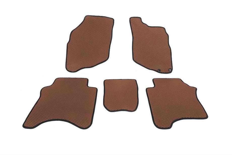 Honda FIT/Jazz 2002-2008 Tapis de sol EVA (Marron) Image