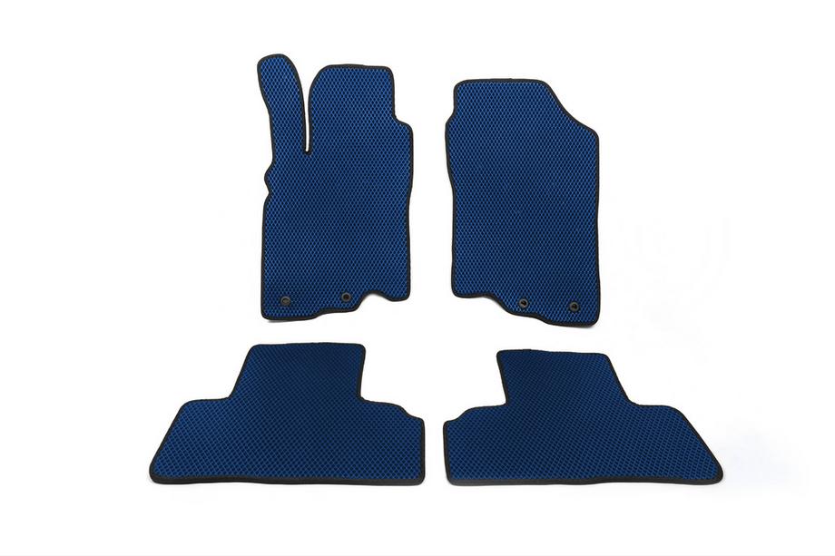 Honda Insight II 2009-2014 Tapis de sol EVA (Bleu) Image
