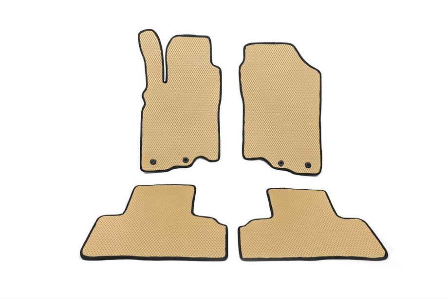 Honda Insight II 2009-2014 Tapis de sol EVA (Beige) Image