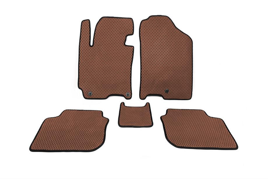 Hyundai Elantra (MD/UD) 2011-2015 Tapis de sol EVA (Marron) Image