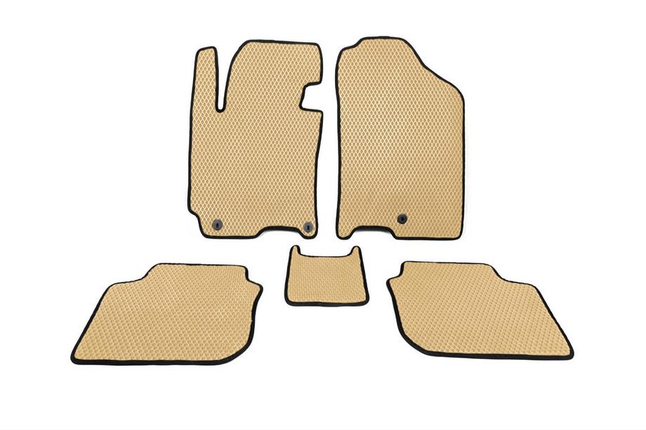 Hyundai Elantra (MD/UD) 2011-2015 Tapis de sol EVA (Beige) Image