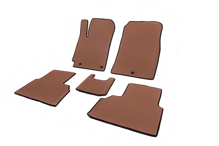 Hyundai Elantra (AD) 2015-2020 Tapis de sol EVA (Marron) Image