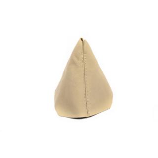 Soufflet de Levier de Vitesse en Cuir (Beige)