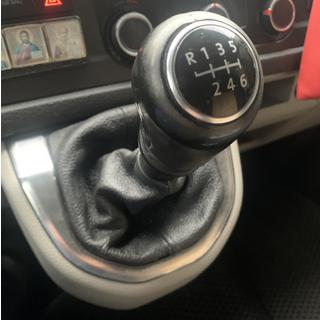 Soufflet de levier de vitesse en cuir photo 1