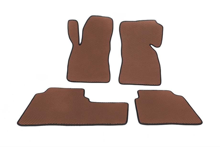 Hyundai Santa Fe 1 2000-2006 Tapis de sol EVA (Marron) Image