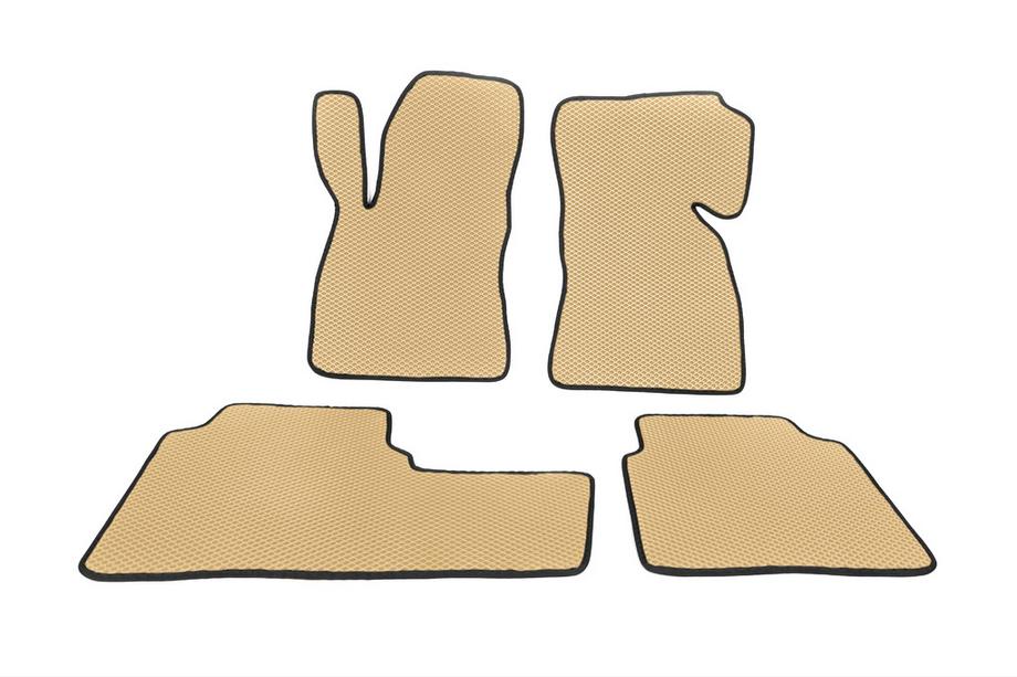 Hyundai Santa Fe 1 2000-2006 Tapis de sol EVA (Beige) Image