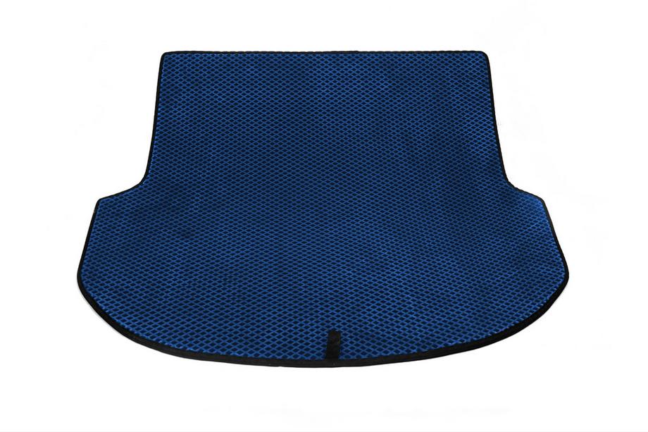 Hyundai Santa Fe 3 2012-2018 Tapis de coffre (EVA, Bleu) (5 places) Image