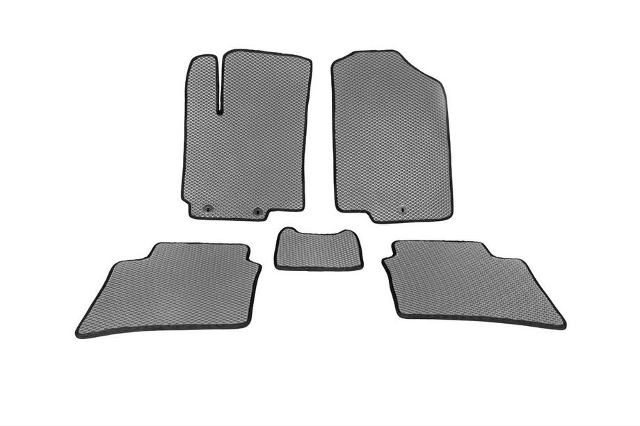 Hyundai Accent 2011-2017 Tapis de sol EVA (Gris) Image