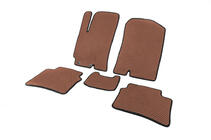 Hyundai Accent 2017-2023 Tapis de sol EVA (Marron) photo 2