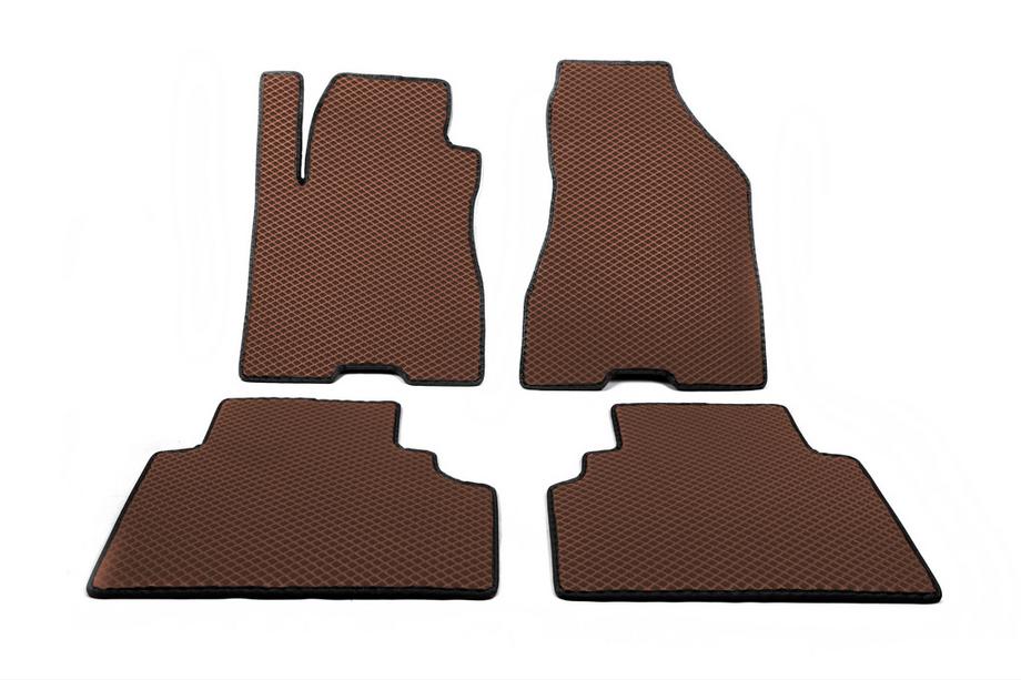 Hyundai Tucson JM 2004- Tapis de sol EVA (Marron) Image