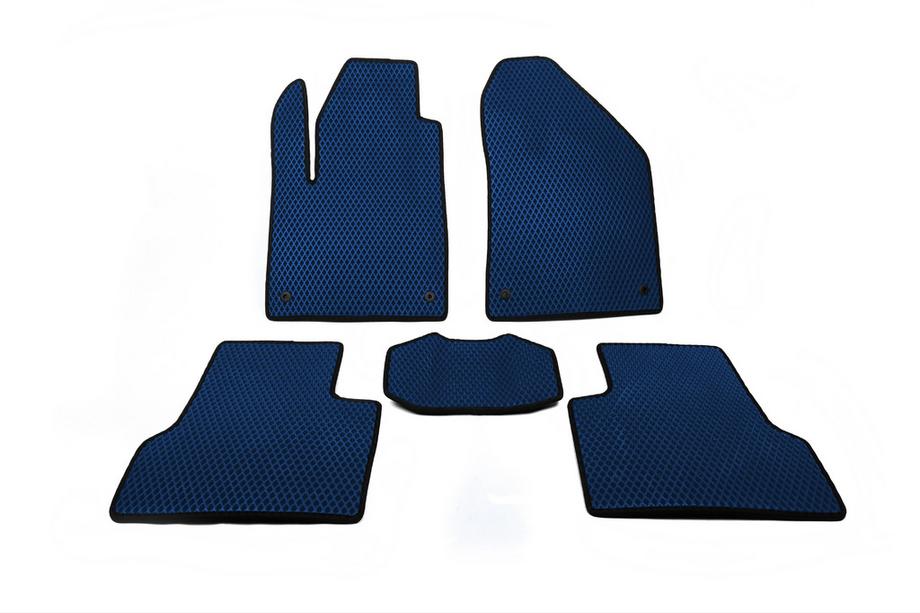 Jeep Cherokee KL 2013- Tapis de sol EVA (Bleu) Image