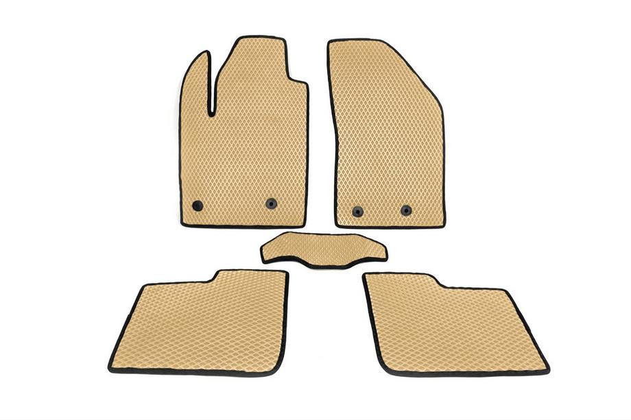 Jeep Renegade 2014- Tapis de sol EVA V-1 (Beige) Image