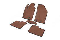 Fiat 500X 2014-2024 Tapis de sol EVA (Marron) photo 2