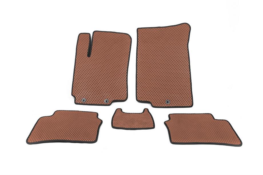 Kia Rio 2012-2017 Tapis de sol EVA V1 (Marron) Image