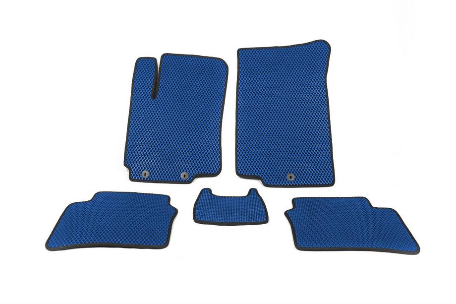 Kia Rio 2012-2017 Tapis de sol EVA V1 (Bleu) Image