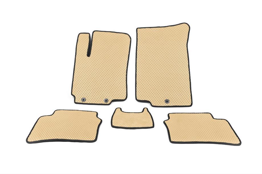 Kia Rio 2012-2017 Tapis de sol EVA V1 (Beige) Image