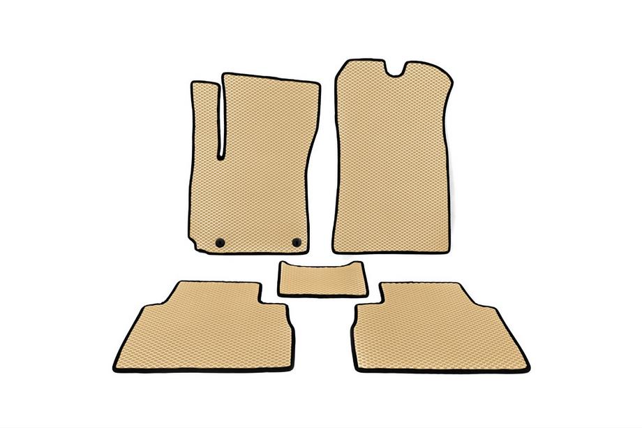 Kia Rio 2000-2005 Tapis de sol EVA (Beige) Image