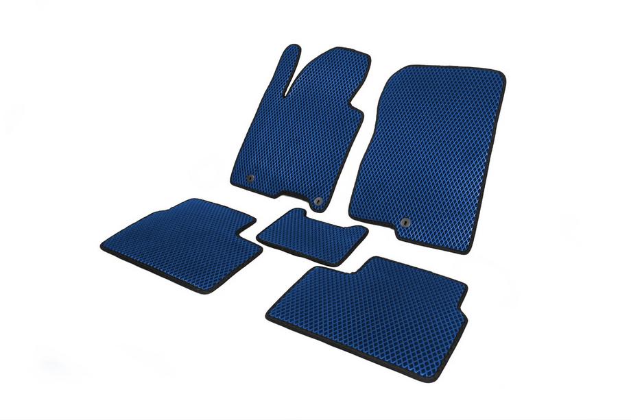 Kia Ceed 2012-2018 Tapis de sol EVA (Bleu) Photo 2