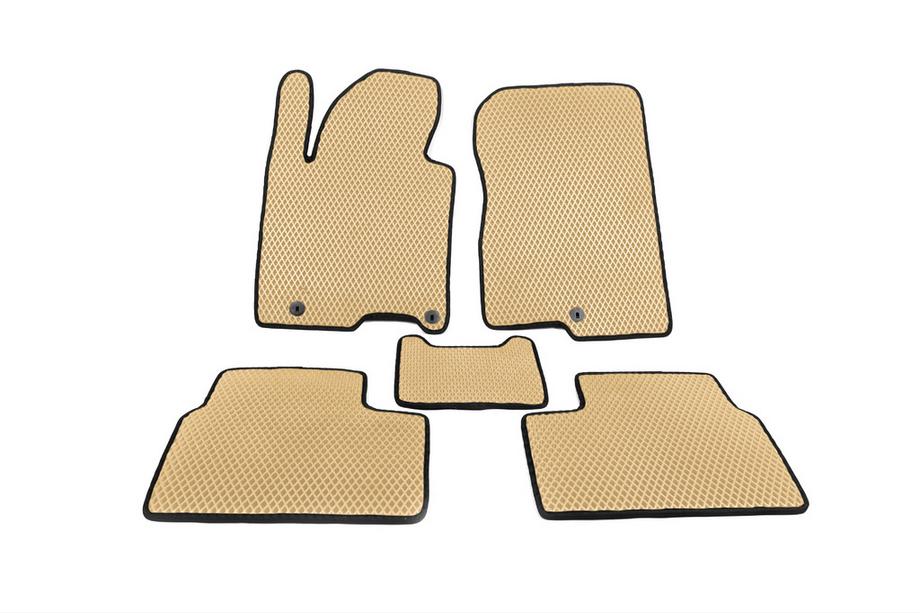 Kia Ceed 2012-2018 Tapis de sol EVA (Beige) Image