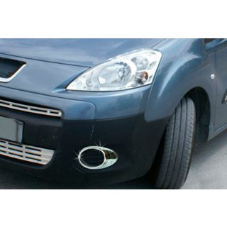 Entourages de phares antibrouillard 2008-2014 (2 pcs, plastique) Peugeot Partner Tepee 2008-2018 photo 3