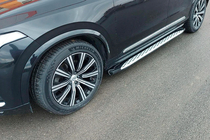 Volvo XC90 2015- Marchepieds Latéraux Shining (2 pcs, Aluminium) photo 12