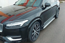 Volvo XC90 2015- Marchepieds Latéraux Shining (2 pcs, Aluminium) photo 13