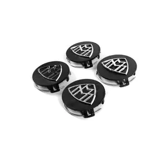 Cabochons de jante 70/75 mm avec anneau (4 pcs, Maybach) photo 1