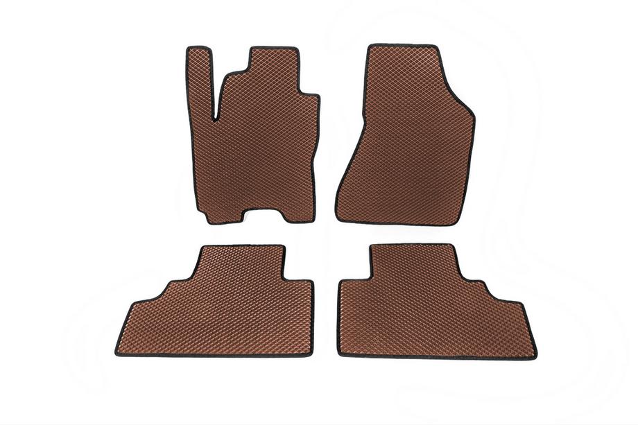 Kia Sportage 2004-2010 Tapis de sol EVA (Marron) Image
