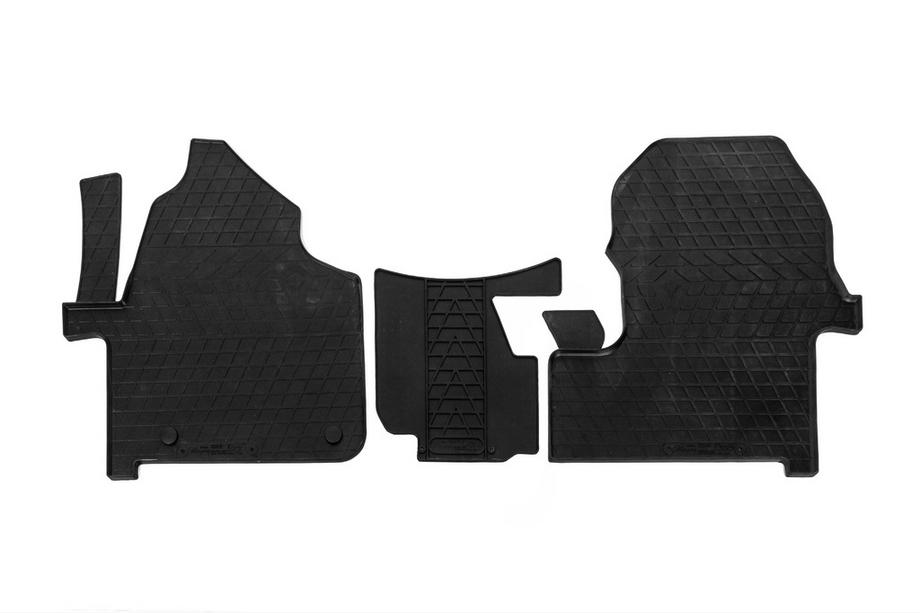 Mercedes Sprinter W907/W910 2018- Tapis en caoutchouc (3 pcs, Stingray Premium) Image