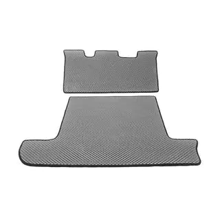 Tapis de coffre 2 pcs Gris (EVA, 7 places) Toyota Land Cruiser 100 1998-2007 photo 1