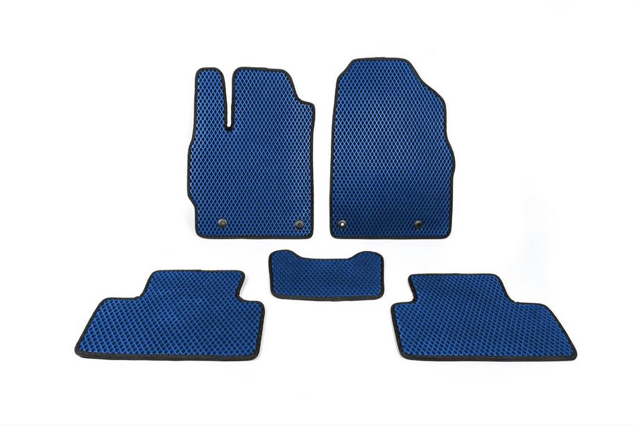 Mazda CX-7 2006-2012 Tapis de sol EVA (Essence, Bleu) Image