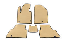 Hyundai Santa Fe 3 2012-2018 Tapis de sol 5 places (EVA, Beige) photo 1