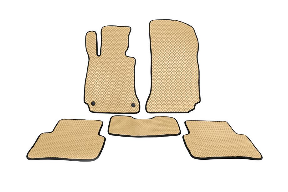 Mercedes C-class W204 2007-2015 Tapis de sol EVA (Beige) Image